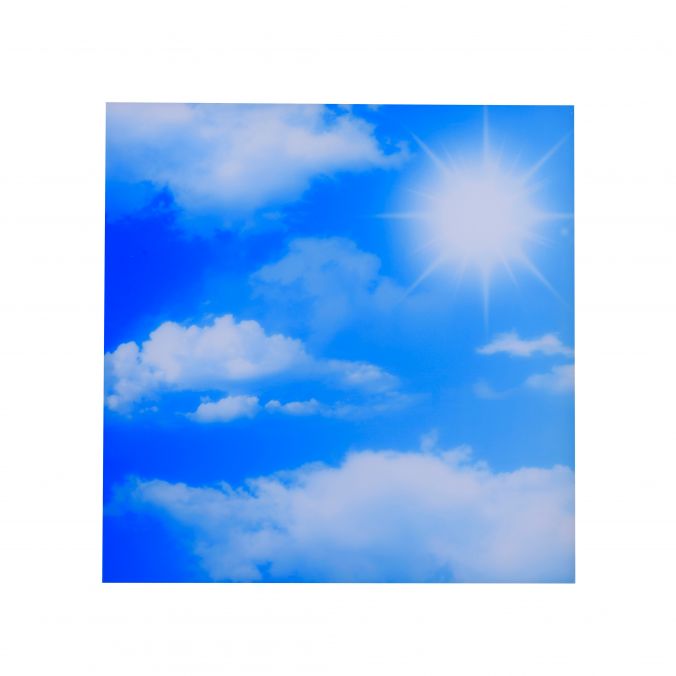 Paul Neuhaus LED Panel, weiß, 45x45cm, Wolkenmotiv, rahmenlos, Lichtfarbsteuerung Tägliche Deals