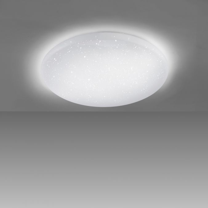Paul Neuhaus LED Deckenleuchte, weiß, Sternenhimmel-Optik, rund, dimmbar, Sonderangebote