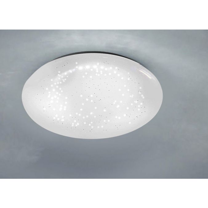Paul Neuhaus LED-Deckenleuchte, weiß, rund, Sternenoptik, warmweiß Verkauf