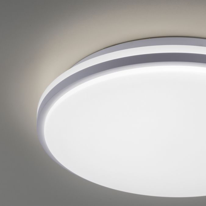 Paul Neuhaus LED Deckenleuchte, weiß, warmweiß, dimmbar, 3000 K, rund Kostenloser Versand