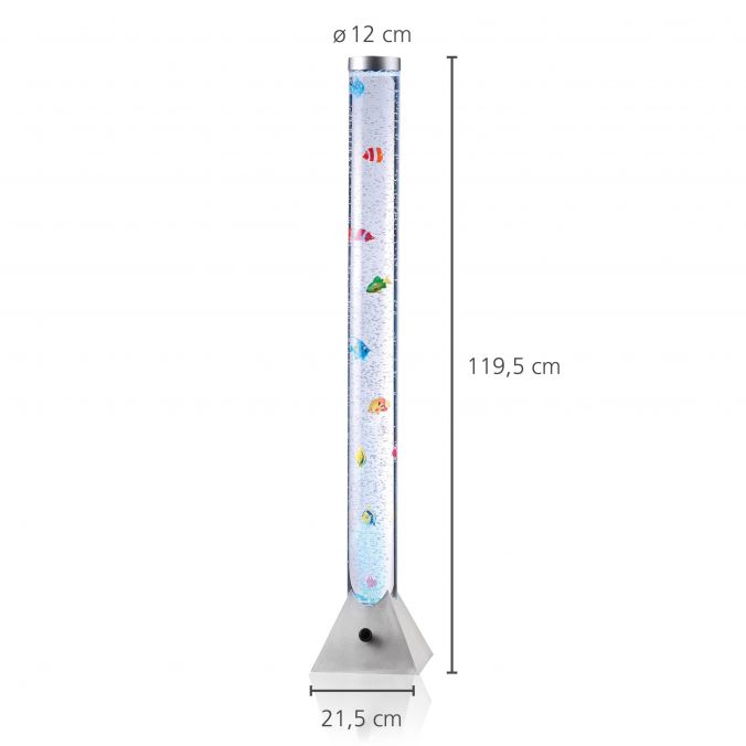 Paul Neuhaus LED-Wassersäule, RGB, Farbwechsel, bunte Fische, modern Sonderangebot