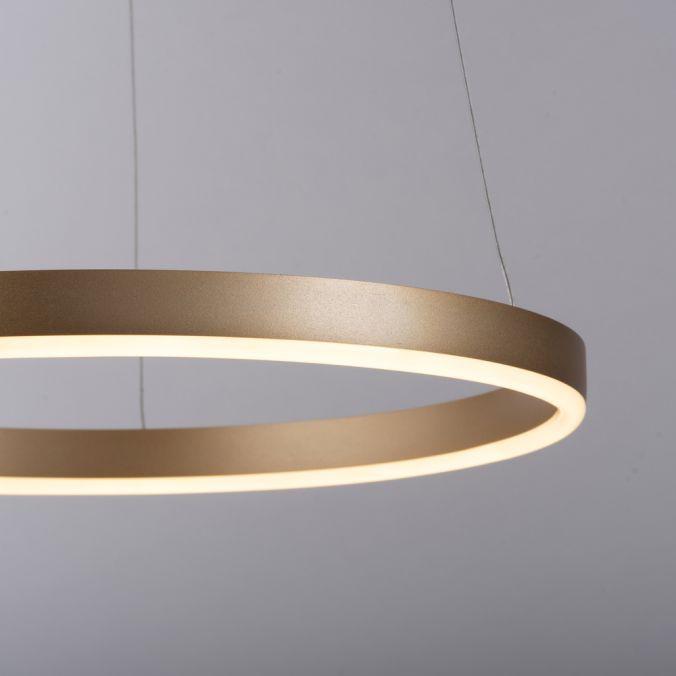 Paul Neuhaus LED Pendelleuchte messing matt rund Ø40cm dimmbar Switchmo warmweiß Jubiläumsangebot
