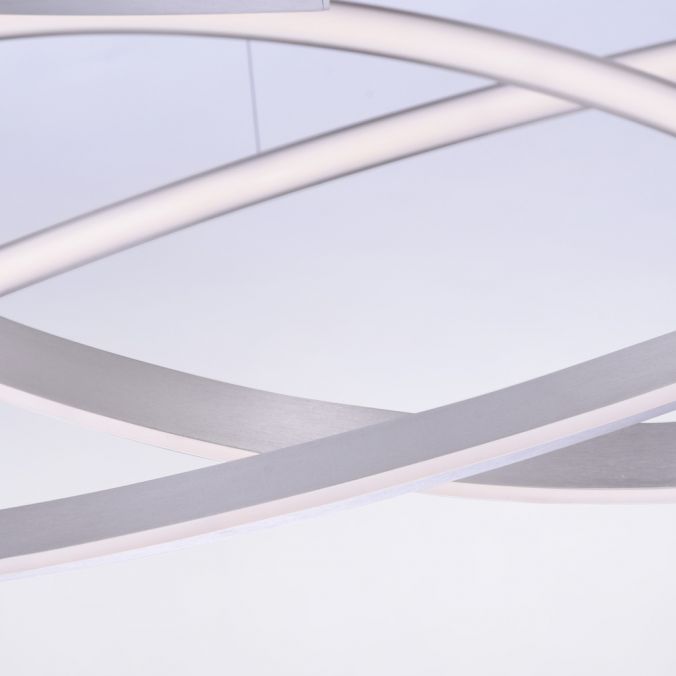 Paul Neuhaus LED Pendelleuchte,silber, rund, CCT-Steuerung, individuell einstellbar, Tägliche Deals