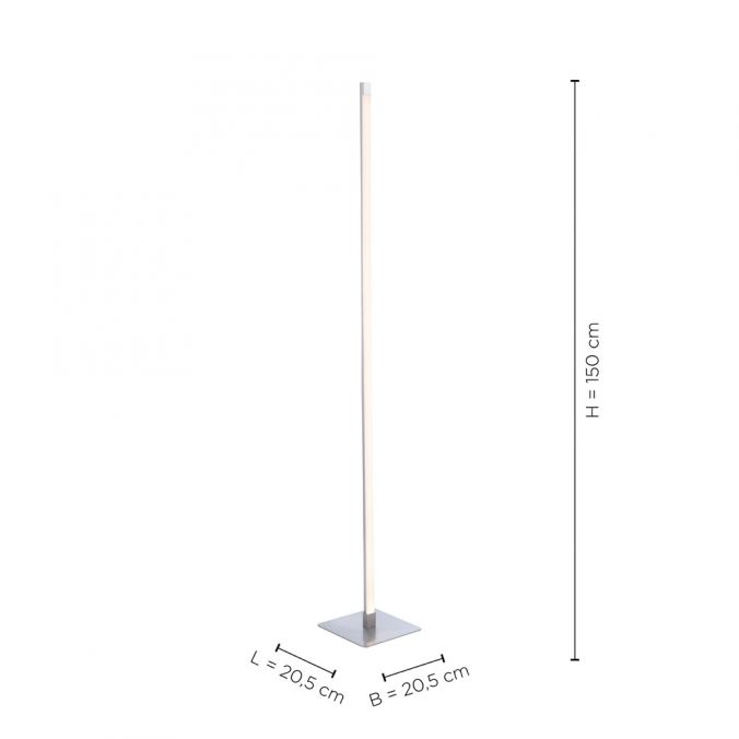 Paul Neuhaus LED Stehleuchte, Touchdimmer, warmweiß Sonderangebote