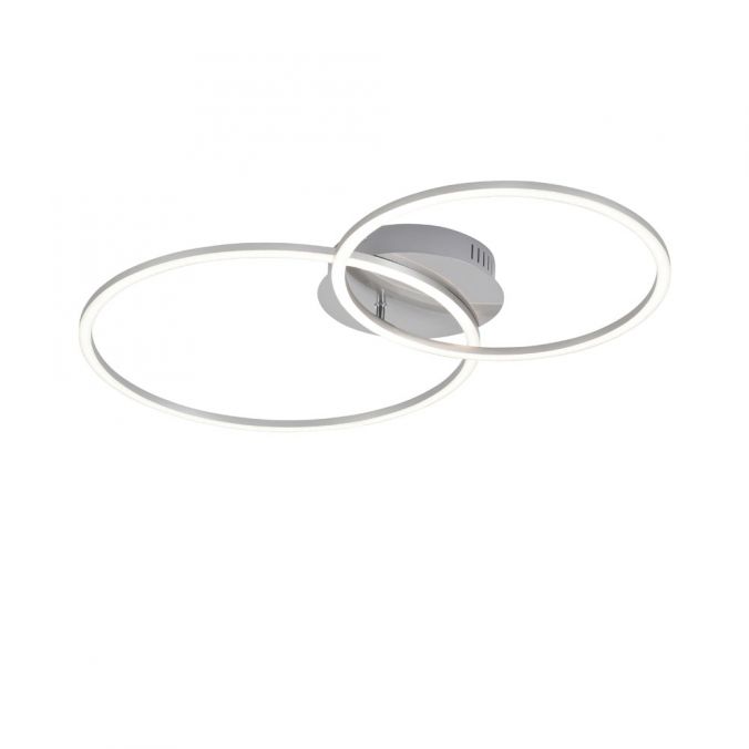 Paul Neuhaus LED Deckenleuchte, ringförmig, warmweiß, dimmbar, 2 flammig, filigran