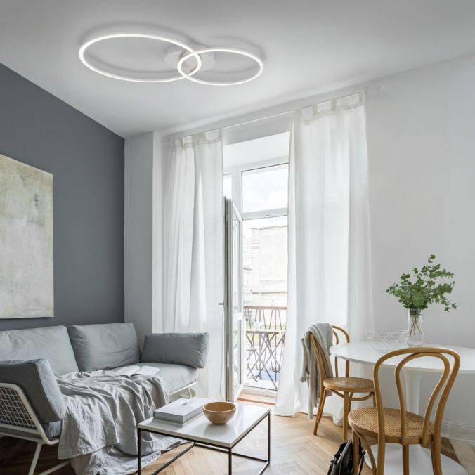 Paul Neuhaus LED Deckenleuchte, ringförmig, warmweiß, dimmbar, 2 flammig, filigran Begrenzte Freigabe