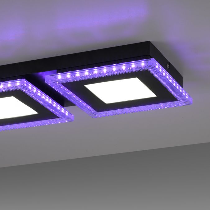 Paul Neuhaus LED Deckenleuchte schwarz RGB Memoryfunktion CCT dimmbar steuerbar JETZT KAUFEN