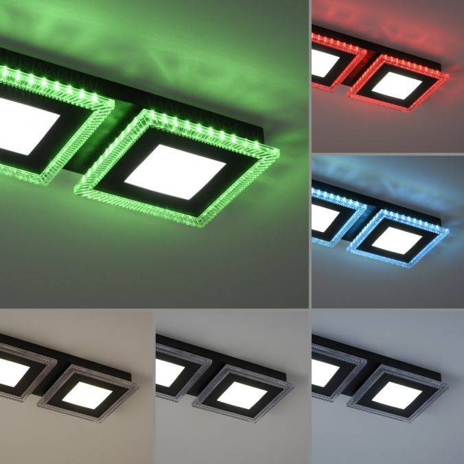 Paul Neuhaus LED Deckenleuchte schwarz RGB Memoryfunktion CCT dimmbar steuerbar JETZT KAUFEN