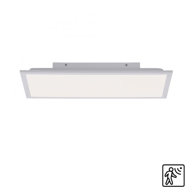 Paul Neuhaus LED-Panel, weiß, 60x30cm, Bewegungsmelder, neutralweiß, rechteckig, modern
