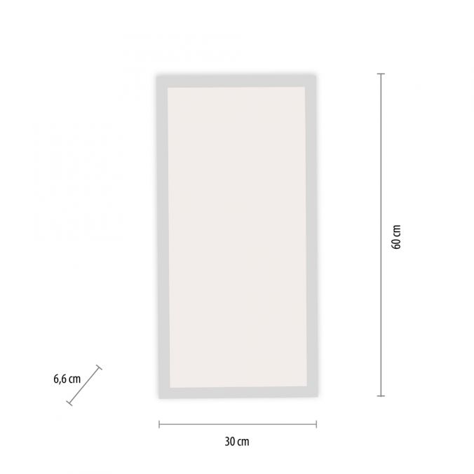 Paul Neuhaus LED-Panel, weiß, 60x30cm, Bewegungsmelder, neutralweiß, rechteckig, modern Bis zu 50% Rabatt