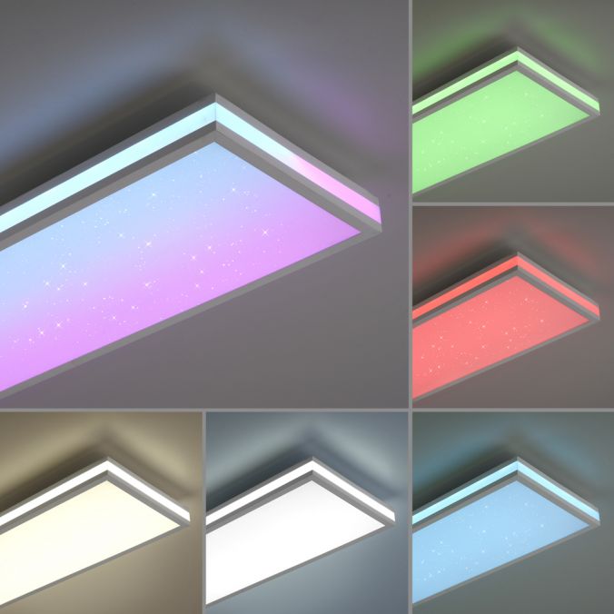 Paul Neuhaus LED-Deckenleuchte, Farbwechsel, Fernbedienung, dimmbar 50% Rabatt mit kostenlosem Versand