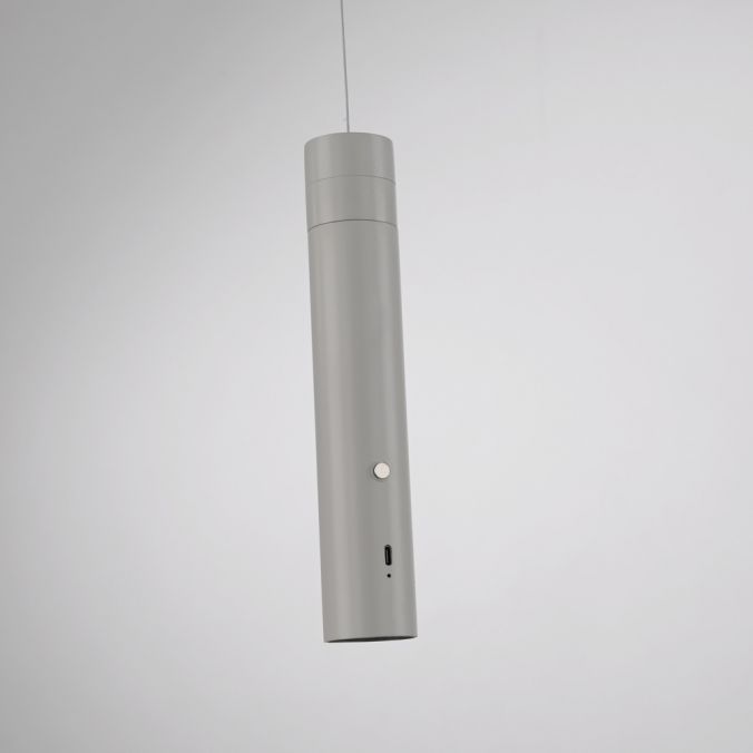 Paul Neuhaus LED Pendelleuchte greige höhenverstellbar magnetischer Kopf Akku Schlussverkauf