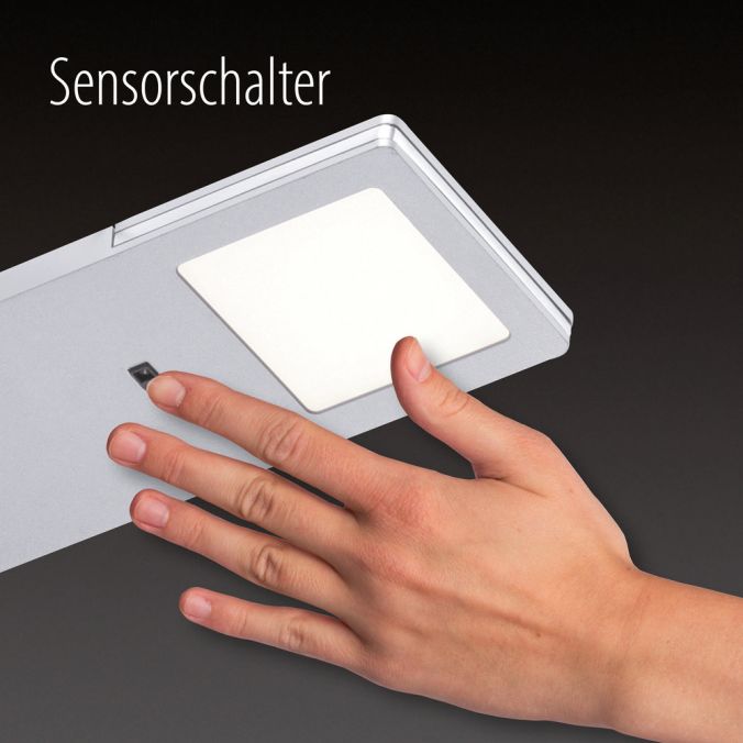 Paul Neuhaus LED Unterbauleuchte, stahl, 3-flammig, dreieckig, modern Exklusivangebot