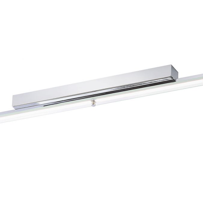 Paul Neuhaus LED-Wandleuchte, chrom, warmweiße Lichtfarbe, spritzwassergeschützt, modern Black Friday