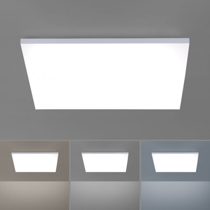 Paul Neuhaus LED-Panel, weiß, rahmenlos, 62x62cm, CCT, dimmbar, Fernbedienung, blendfrei Cyber Monday
