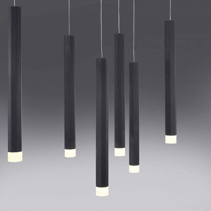 Paul Neuhaus LED-Pendelleuchte, Wohnzimmer, schwarz, Innenleuchte, 10-flammig Weihnachtsangebot