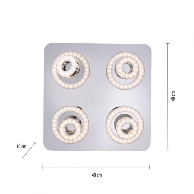 Paul Neuhaus LED-Deckenleuchte, Smart-Home, Lichtfarbsteuerung, Farbwechsel, dimmbar Saisonale Angebote