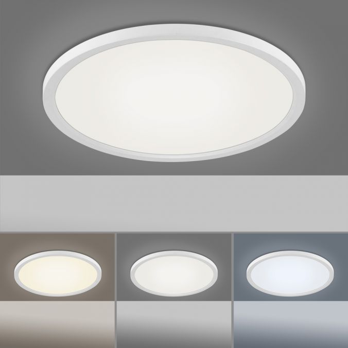 Paul Neuhaus LED Panel, rund, 40cm, weiß, Lichtfarbsteuerung, Funk-Fernbedienung Neueste Stile
