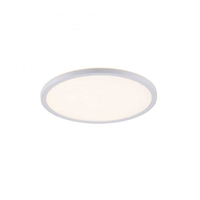 Paul Neuhaus LED Panel rund, flache Deckenleuchte, Backlight, Deckenlampe,