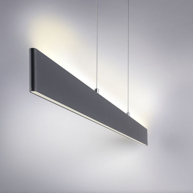 Paul Neuhaus LED Pendelleuchte, anthrazit, lineares Design, höhenverstellbar, modern Bis zu 50% Rabatt