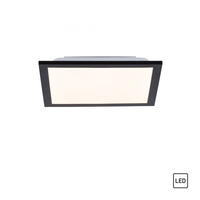 Paul Neuhaus LED-Deckenleuchte, schwarz, eckig, flach, Innenleuchte Bis zu 65% Rabatt