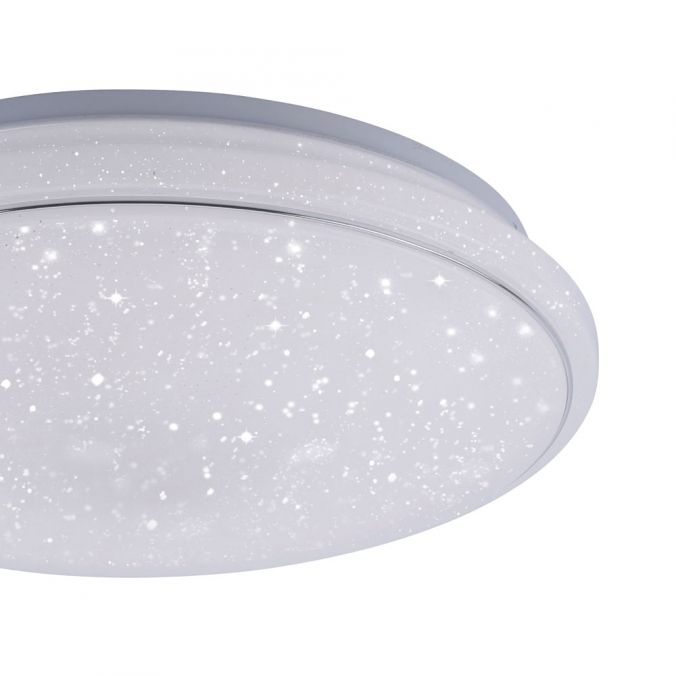 Paul Neuhaus LED-Deckenleuchte, Smart Home fähig, RGB+W, Kristalloptik, Fernbedienung, CCT Begrenztes Angebot