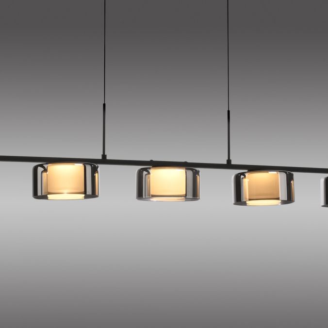 Paul Neuhaus LED Pendelleuchte RIKA schwarz dimmbar höhenverstellbar Memoryfunktion Kauf eins, bekomm eins gratis