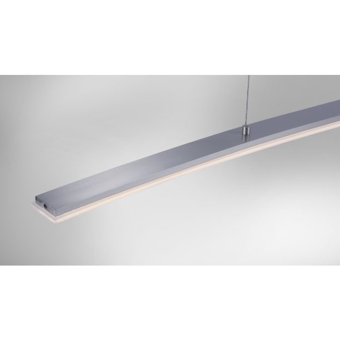 Paul Neuhaus LED Pendelleuchte stahlfarben, Sensor, CCT, stufenlos dimmbar Sonderangebot der Fabrik