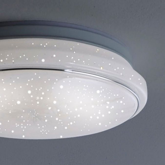 Paul Neuhaus LED Deckenleuchte Ø44cm rund Sternenhimmel Farbwechsel CCT Memoryfunktion 50% Rabatt mit kostenlosem Versand