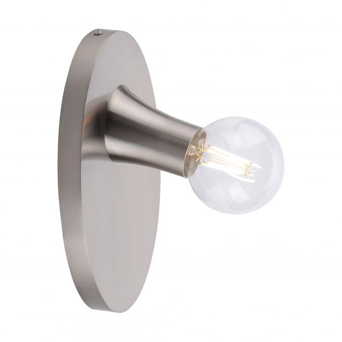 Paul Neuhaus Deckenleuchte, stahlfarben, Industrial Stil, ovale Form, E27 Fassung Outlet