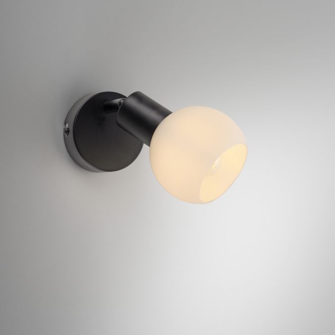 Paul Neuhaus LED Wandleuchte und Deckenleuchte 1 flammig schwarz Spot drehbar Angebote