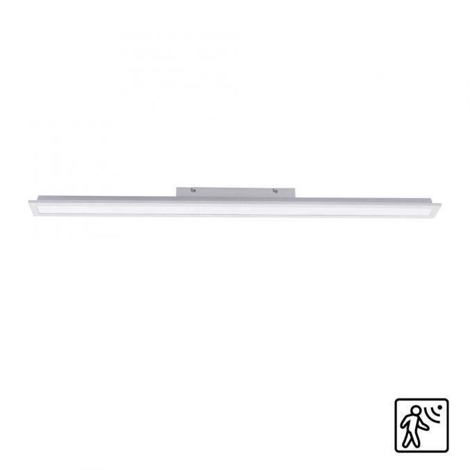 Paul Neuhaus LED-Panel, weiß, 100x10cm, neutralweiß, Bewegungsmelder, rechteckig, modern Fabrikpreis