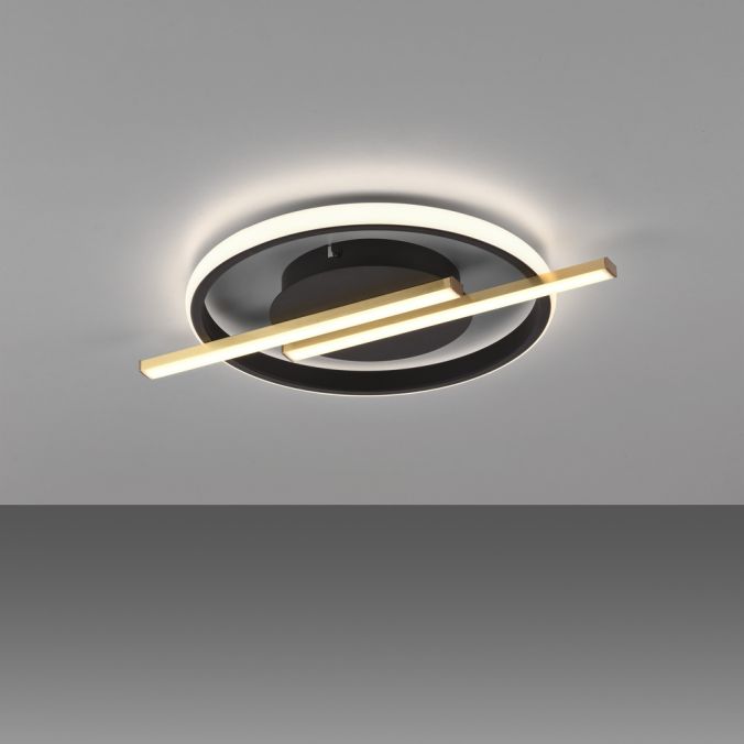 Paul Neuhaus LED Deckenleuchte messing matt modern SimplyDim Memoryfunktion Rabatt