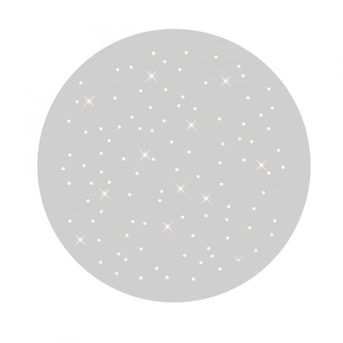 Paul Neuhaus LED Deckenlampe, weiß, rund, Sterneneffekt, CCT, Ø48cm, Fernbedienung Online Shopping