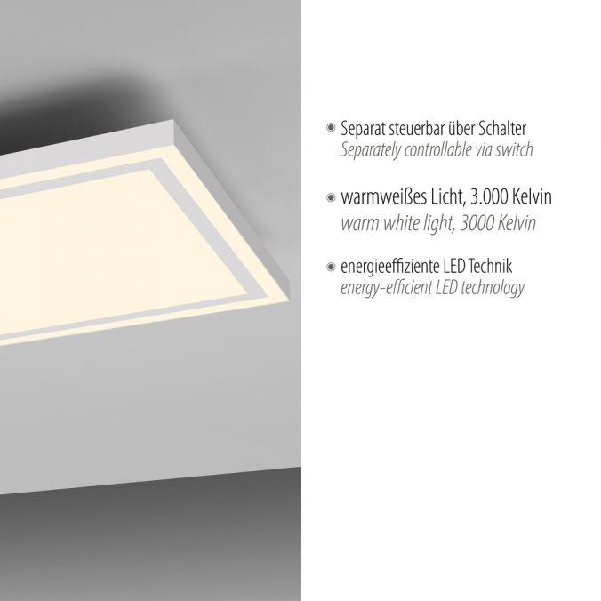 Paul Neuhaus LED Deckenleuchte weiß Serienschalter Memoryfunktion warmweiß Licht Top Angebot