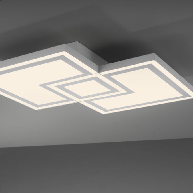 Paul Neuhaus LED Deckenleuchte weiß Serienschalter warmweiß Licht Memoryfunktion Neueste Mode