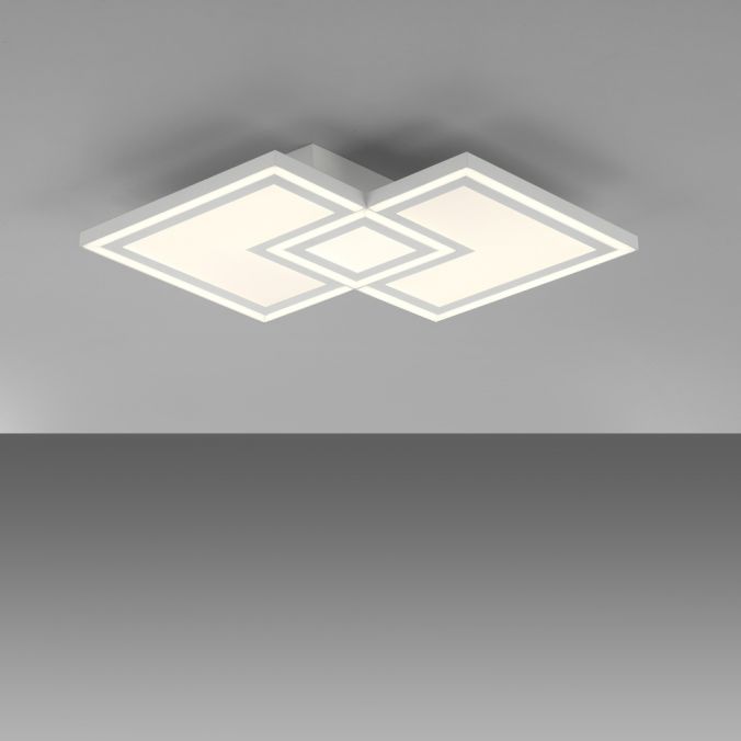 Paul Neuhaus LED Deckenleuchte weiß Serienschalter warmweiß Licht Memoryfunktion Neueste Mode