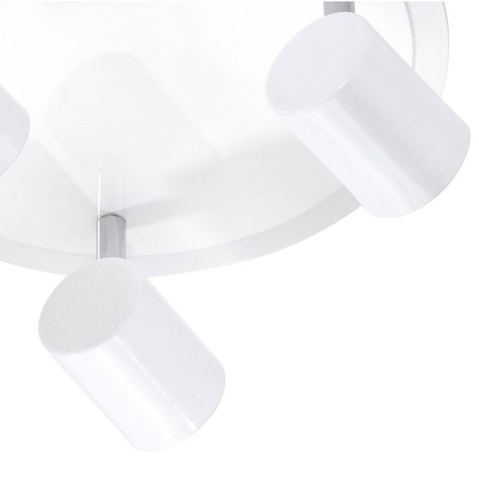 Paul Neuhaus LED-Deckenleuchte, rund, weiß, 3 verstellbare Leuchtköpfe, warmweiß, modern VIP-Rabatte