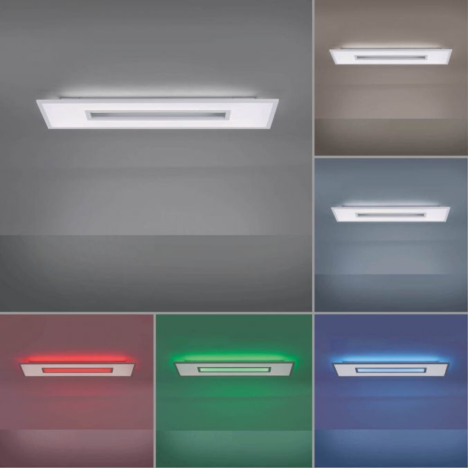 Paul Neuhaus LED Panel, weiß, rechteckig, Cut Out, dimmbar, inkl. Fernbedienung, modern Tiefpreis