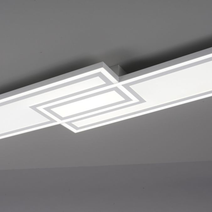 Paul Neuhaus LED Deckenleuchte weiß flach 110x28 Fernbedienung dimmbar CCT Farbsteuerung Super Sparpreis