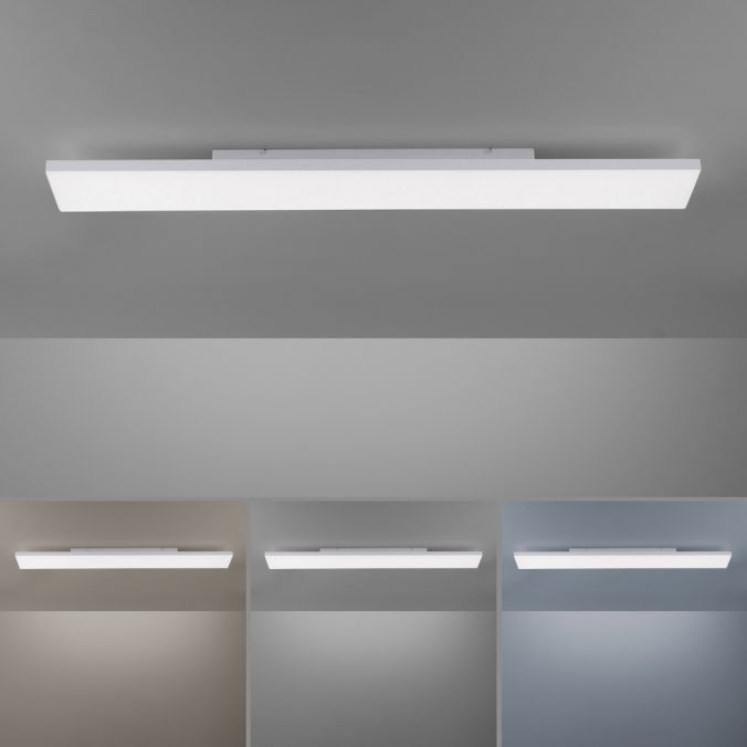 Paul Neuhaus LED-Panel, 100x10cm, rahmenlos, Deckenleuchte, ultraflach, CCT-Steuerung Zeitbegrenzte Promotion