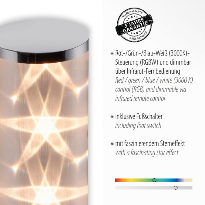 Paul Neuhaus LED-Stehleuchte, RGB, CCT, Fernbedienung, Innenleuchte, IP20 Bis zu 50% Rabatt