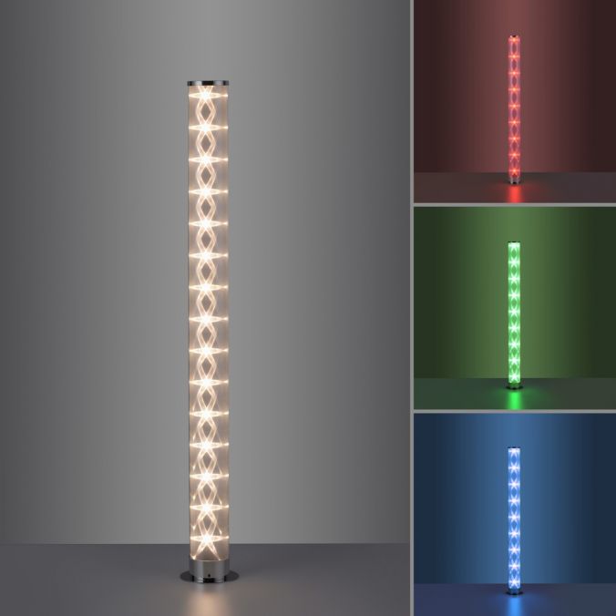 Paul Neuhaus LED-Stehleuchte, RGB, CCT, Fernbedienung, Innenleuchte, IP20 Bis zu 50% Rabatt