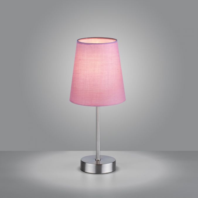 Paul Neuhaus Tischleuchte, rosa, 1x E14 LED, Schirm, inkl. Schnurschalter Verkauf