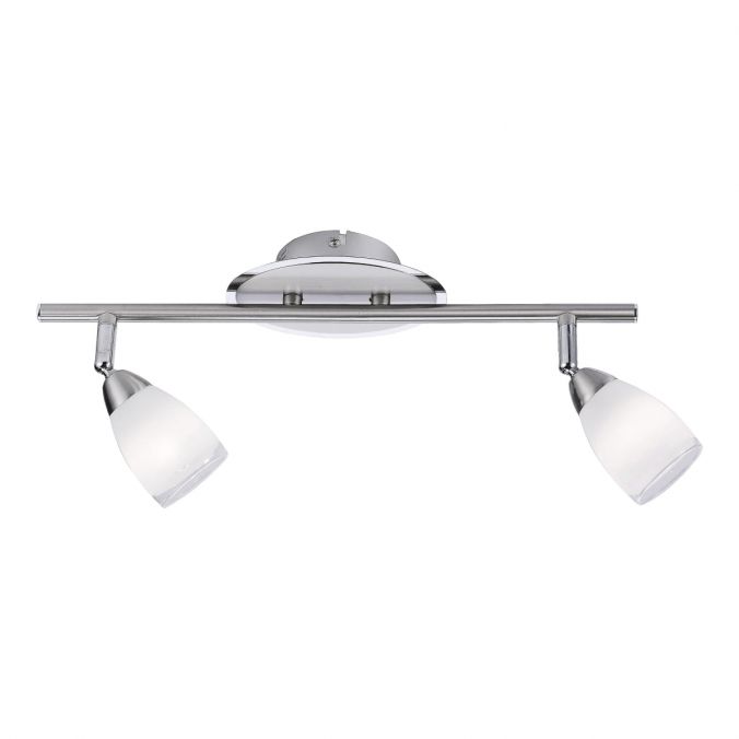 Paul Neuhaus LED-Deckenstrahler, crohm, chrommatt, 2flammig, schwenkbar Exklusivangebot