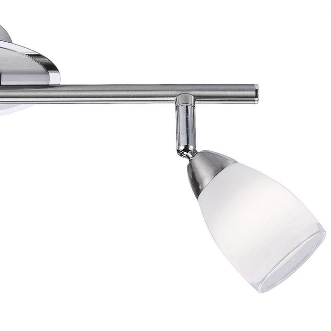 Paul Neuhaus LED-Deckenstrahler, crohm, chrommatt, 2flammig, schwenkbar Exklusivangebot