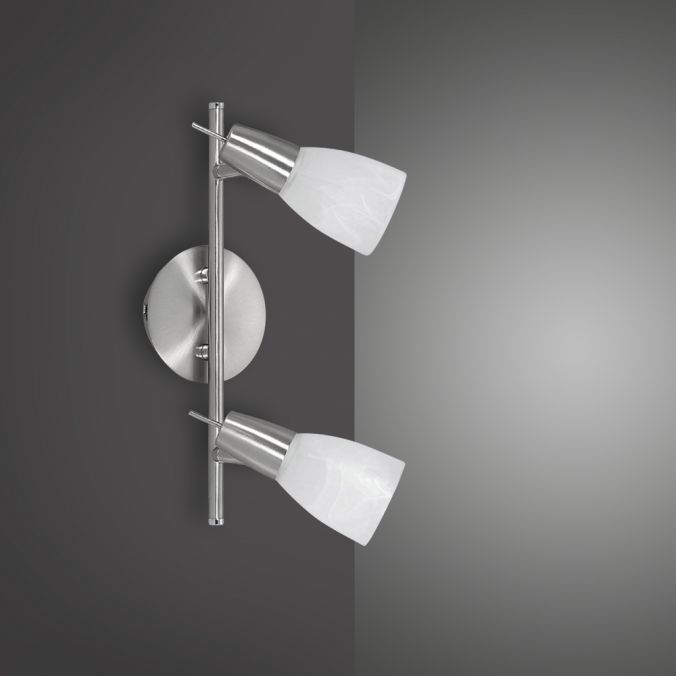 Paul Neuhaus LED-Deckenleuchte, 2 verstellbare Leuchtköpfe, warmweiß, blendfrei, modern Saisonschlussverkauf