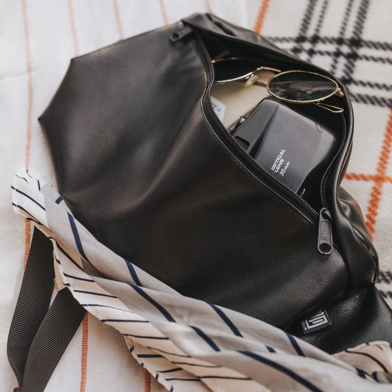 PP Berlin Bauchtasche groß, Kunstleder, Damen Herren Unisex Schlussverkauf