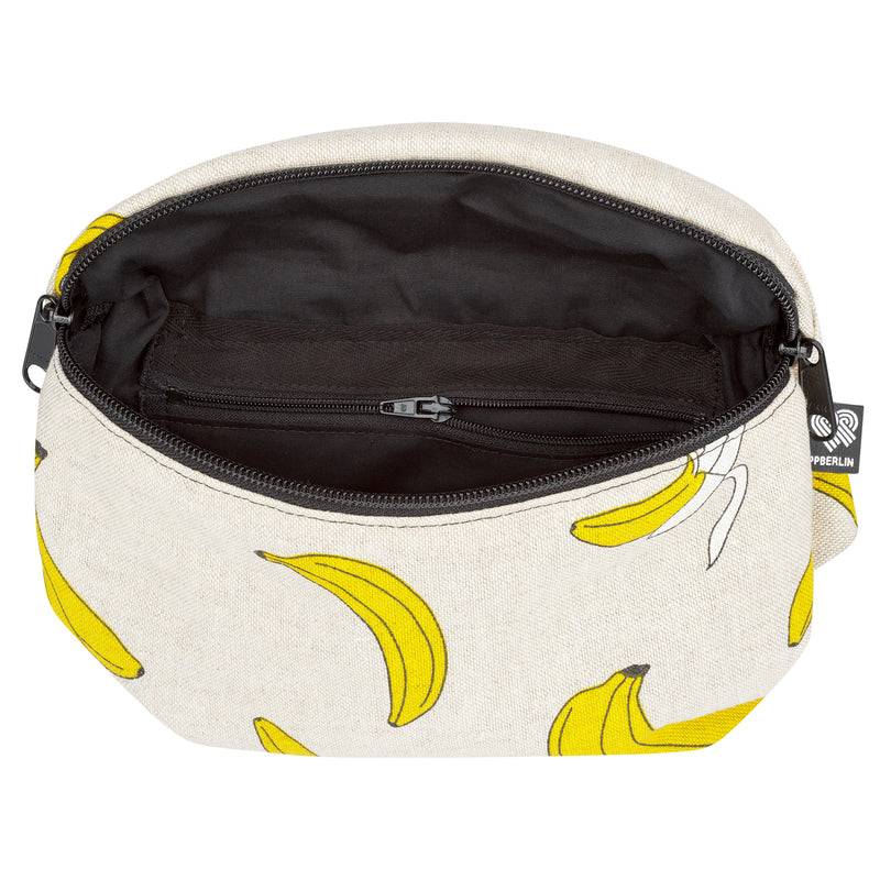 PP Berlin Bauchtasche eckig, Canvas Stoff mit Motiv, Damen Herren Unisex Begrenztes Angebot
