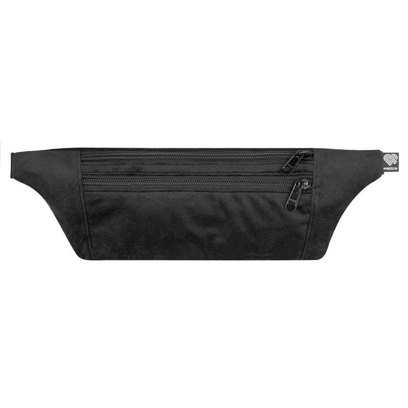 PP Berlin Bauchtasche flach, Samt, Damen Herren Unisex Preisnachlass